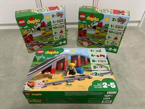 LEGO DUPLO Set koľajníc 2x 10882 + 1x 10872