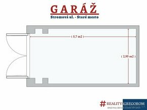 Garáž v Starom Meste – Stromová ul. (za novostavbou ALBELLI)