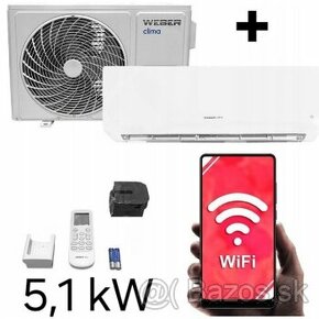 Klimatizácia WEBER CLIMA 5,1 kW Wifi