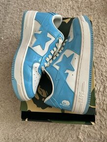 Bape sta Patent Leather Baby Blue