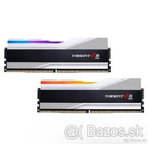 G.SKILL 32 GB KIT DDR5 6 000 MHz CL36 Trident Z5 RGB Silver