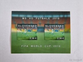 Slovenská známka k futbalovým MS 2010 v JAR