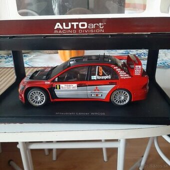 1:18 Lancer ,Subaru ,Peugeot 206 wrc Autoart