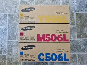 Samsung CLT-C506L / ELS – Cyan Toner Cartridge - 1