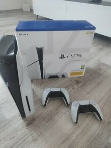 Playstation 5 Slim + Extra DualSense controller 1TR