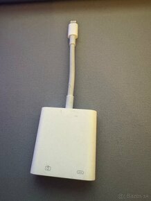 APPLE ADAPTÉR LIGHTNING/ USB 3 BIELY A1619 na p - 1