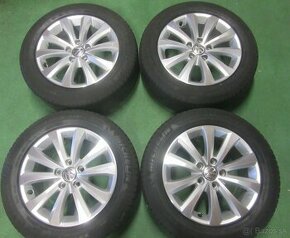 R16 letná sada VOLKSWAGEN rozteč 5x112 215/55R16 - 1