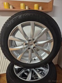 Zimné pneu 215/55 R17 a hliníkové disky MAK Wolf 7x17, 5x100