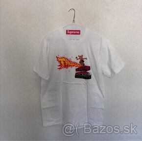 Supreme x Trasher Back Tail Tee White