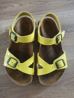 Ortopedické sandálky Birkenstock žlté