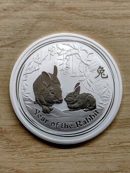 Lunar II. Rok králika 2011, 2 oz 999/1000