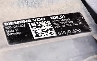 Predám Vstrekovacie Čerpadlo Siemens K06_01 A2C27100268 SWS4