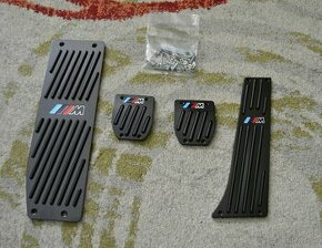 M paket pedale pre BMW E46 E90 a ine - cierne AT MT