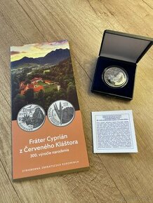 10 eur Fráter Cyprián – 300. výročie narodenia