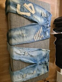 Panske jeansy Armani jeans oversize a M&D - 1