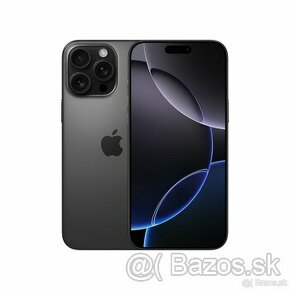 Predám iPhone 16 PRO MAX 256GB, NEROZBALENÝ, ZARUKA SK 2R,