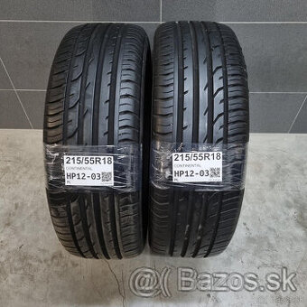 Letné pneumatiky 215/55 R18 CONTINENTAL