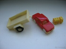 Retro hračky, retro autá (pozri fotky):