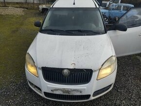 Rozpredam Skoda Roomster 1,4i 63kw farba biela 1026,