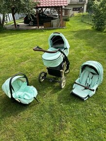 Kočiar BABY ACTIVE MUSSE mint - 1