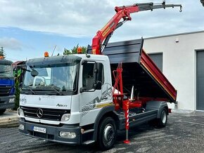 MERCEDES-BENZ ATEGO 1224 SKLÁPAČ S3 HYDRAULICKÁ RUKA KIPPER