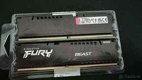 Kingston FURY 16GB KIT DDR5 5200MHz CL40 Beast Black