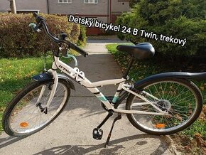 Detsky trekovy bicykel B'Twin 24 - 1