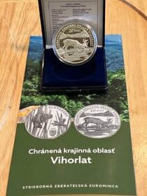 20 EUR Ag, Vihorlat, proof, 2023