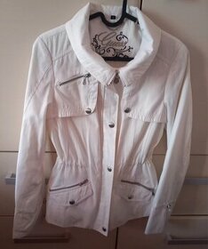 Guess original biela parka plast z USA