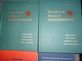 Lekárske knihy odborné v ANGLICKOM jazyku (anestézia)