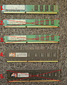 DDR3 pamäte 8GB, 1600MHz, 1.5V