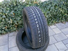 Predám 2x zimné pneu MOMO 205/55 R17 95VXL