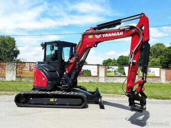 bager Yanmar ViO57-6 rypadlo (5,6ton) + powertilt