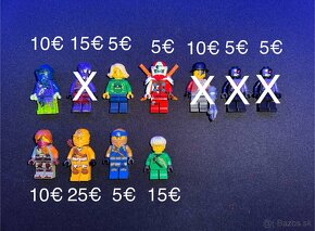 Lego Ninjago/Star Wars figúrky v 100% stave