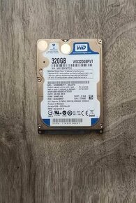 HDD 2,5" WD 320GB / SATAII / 5400RPM