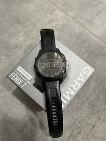 Garmin Fenix 7 Sapphire Solar Black DLC Titanium/Black Band