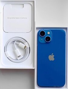 iPhone 13 Mini Blue KONDICE BATERIE 100% TOP