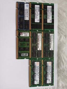 predám pamäte (ram) pre notebooky 2gb DDR2