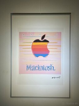 Andy Warhol "Apple" Limitovaná edícia_Certifikát