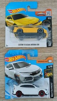 Hot Wheels - Civic, Acura, S2000, Supra, RX-7, NSX, Skyline