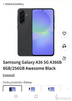 Samsung Galaxy A36 5g 256GB