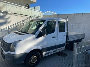 VW CRAFTER VALNÍK 7 MIESTNY 2013 R9K KLÍMA ŤAŽNÉ