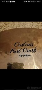 Zildjian K custom fast crash 18"