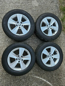 5x112 r16 ET41 6.5J + zanovne zimne pneu FULDA 215/60/r16 - 1