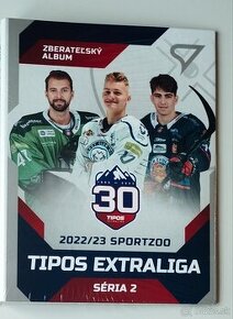 Hokejové kartičky TIPOS EXTRALIGA 2022/2023 - ALBUM