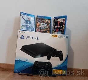 Playstation 4 slim 500gb +3 hry gratis