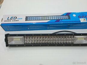 Led rampa 120W - 54cm - Trojradová - Zaoblena - 28 000Lm