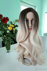 Blond ombré parochňa+čiapka - 1