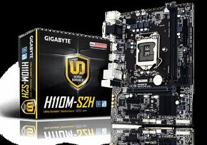 Gigabyte GA-H110M-S2H + i5 7400 rezervovane