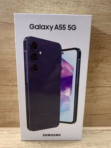 Samsung Galaxy A55 5G, 128gb, Awesome Navy, NOVÝ